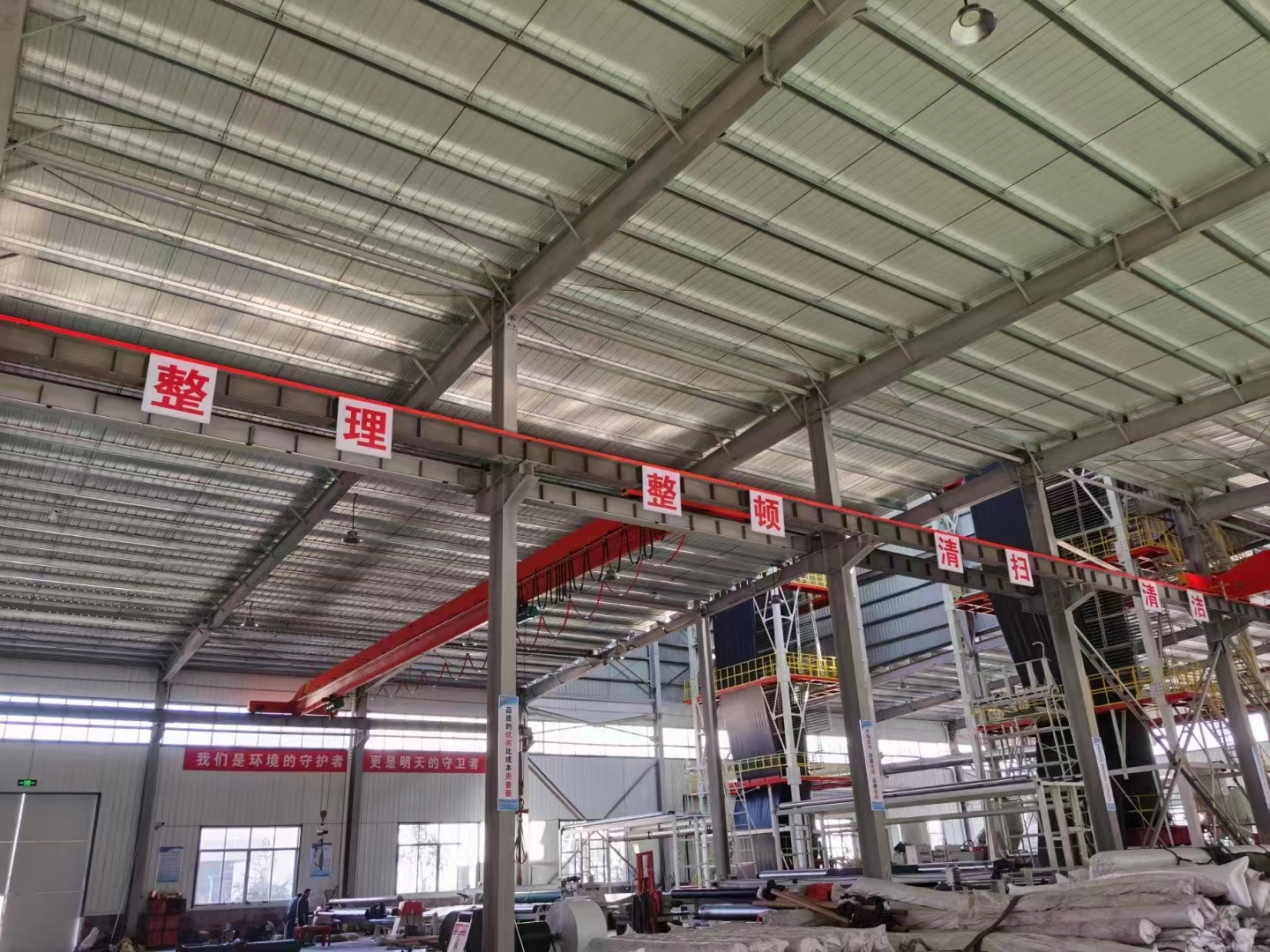 HDPE土工膜生產(chǎn)車(chē)間